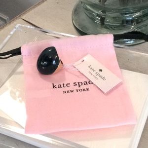 Kate Spade Green Mood Resin Ring Size 5